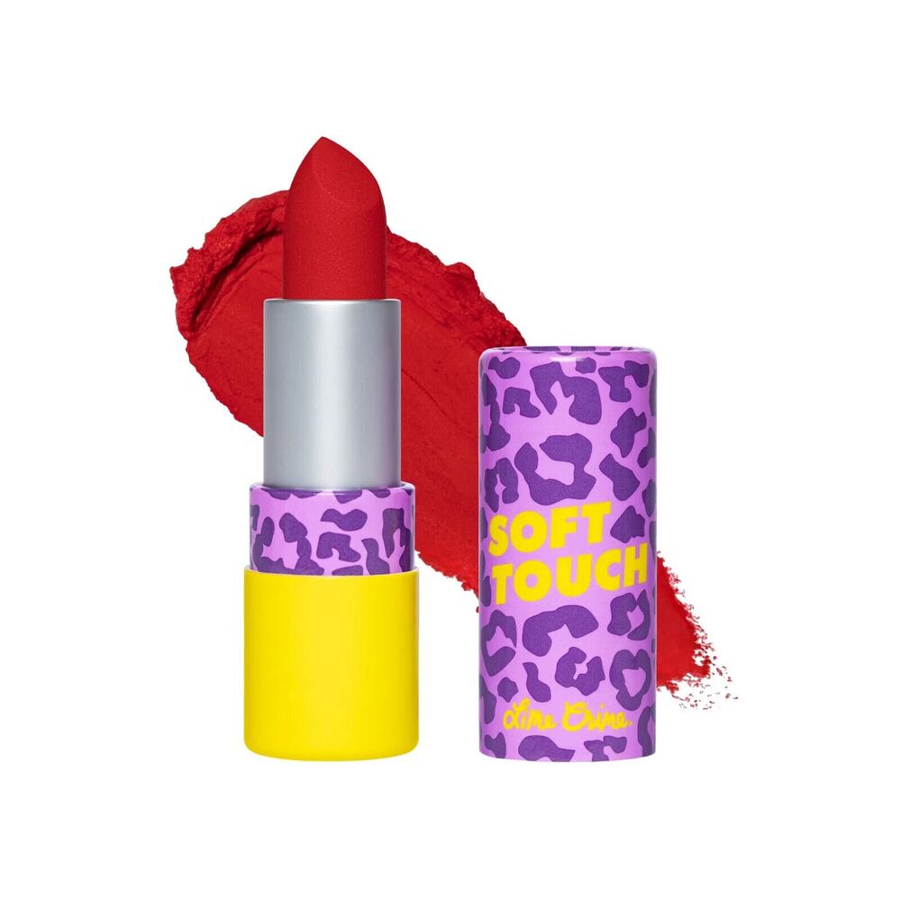 NIB Lime Crime Soft Touch Lipstick - RADICAL RED Matte New In Box Vegan